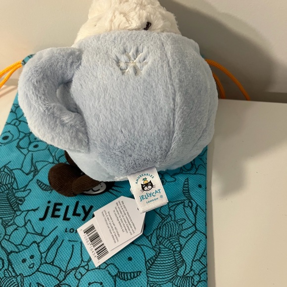 Jellycat Authentic Amuseable Hot Chocolate With Marshmallows & Bag NWT - Picture 3 of 4